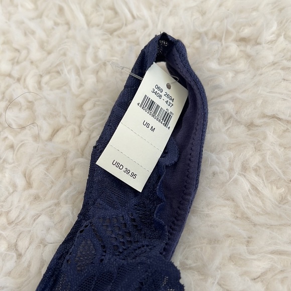 Aerie Best Lace Waffle Longline Bralette - Picture 5 of 5